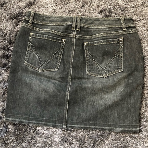 DIY Baphomet Denim Skirt - Picture 6 of 6